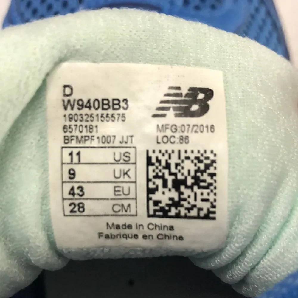 New balance 940V3 womens running shoes size 11